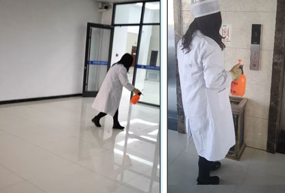 濟(jì)南遠(yuǎn)洋水處理全面消殺，疫情防控不留死角